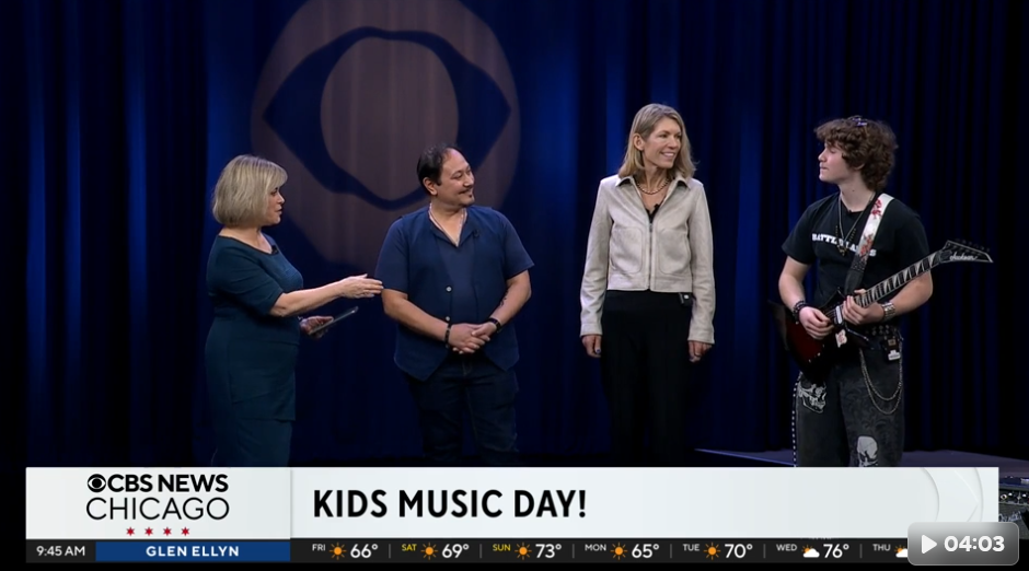 Bach to Rock CBS News Chicago National Kids Music Day