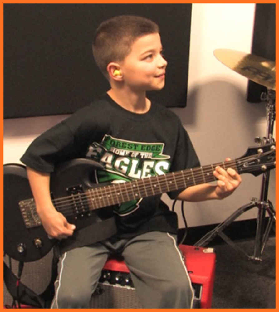 ></p>
<p ><b>William K</b> is Bach to Rock’s Student of the Month for November 2012. He attends B2R Herndon, Virginia and plays guitar in the band 86 Years. Tom Hatcher is Will’s instructor for private guitar lessons and band coach for 86 Years.</p>
<p><iframe loading=