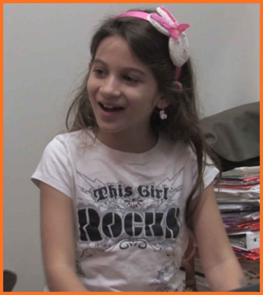 ></p>
<p ><b>Gina S</b> is Bach to Rock’s Student of the Month for October 2013. She attends B2R Bethesda in Maryland. Carly Harvey is her instructor for private voice lessons. Gina also attends regular B2R Glee Club sessions as well as Glee Camp.</p>
<p><iframe loading=