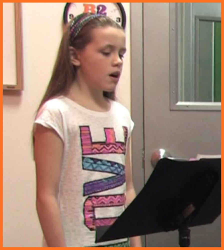 ></p>
<p><b>Madison F</b> is Bach to Rock's Student of the Month for January 2015. She attends B2R McLean in Virginia. Madison takes private voice and singing lessons with Brandon Showell.</p>
<p><iframe loading=