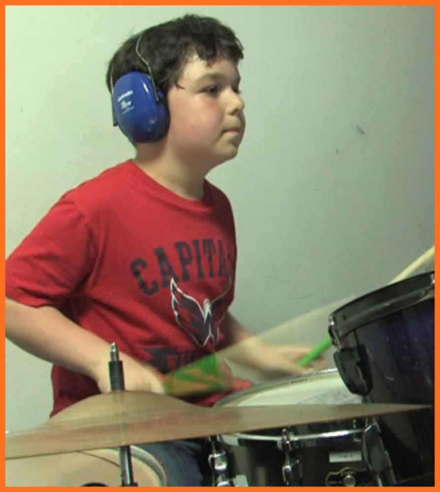 ></p>
<p><b>Max B</b> is Bach to Rock's Student of the Month for April 2015. He attends B2R Bethesda in Maryland. Max takes private drum lessons with Sam Monroe and his B2R Band Coach is Lucas Ashby. Max has been going to Bach to Rock since age 3 and has participated in almost every program offered.</p>
<p><iframe loading=