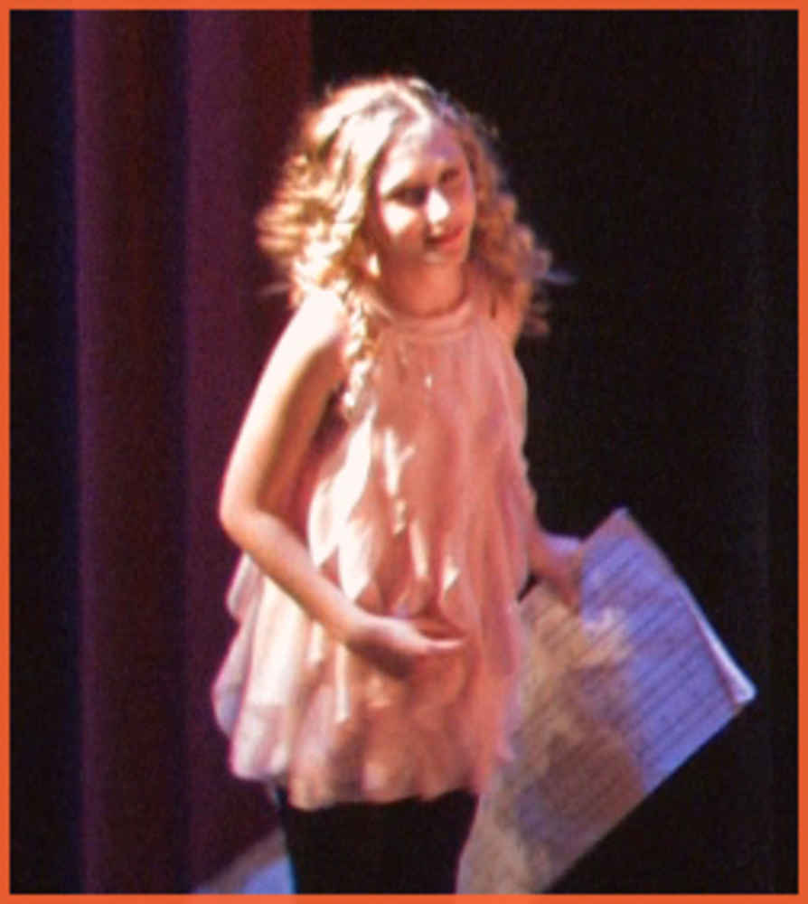 ></p>
<p>Emily K is the B2R April Student of the Month! Emily is a very expressive performer. She selects her music which gets to the heart of what music is all about. Emily reminds me of someone who is one of the best in the pop music world today. She has a maturity to her song selections and a dept to her music. She is expressive with her voice and her music comes to life when she performs.</p>
<p><iframe loading=