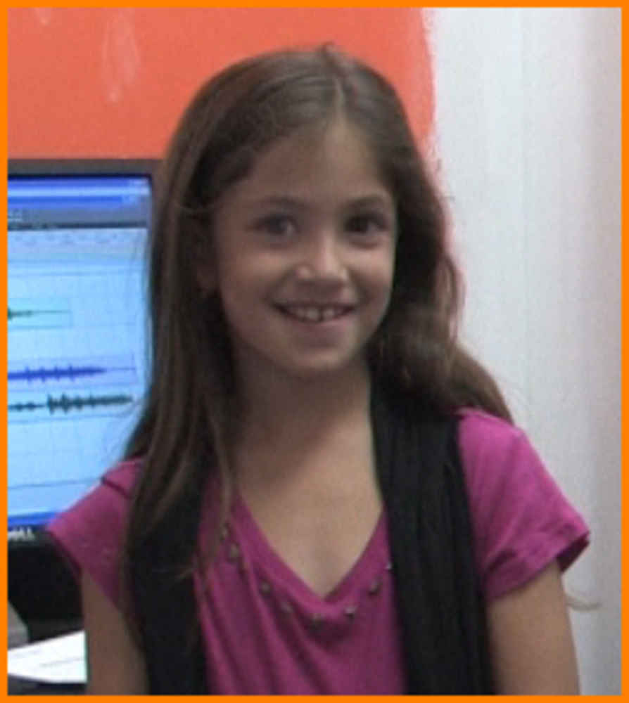 ></p>
<p>This month, 8 year-old Sophie S demonstrates her singing and piano skills!</p>
<p><iframe loading=