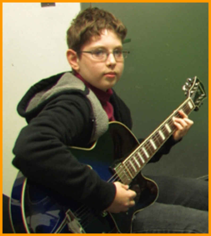 ></p>
<p>This month, 11 year-old Winston shows off his blues guitar skills!</p>
<p><iframe loading=