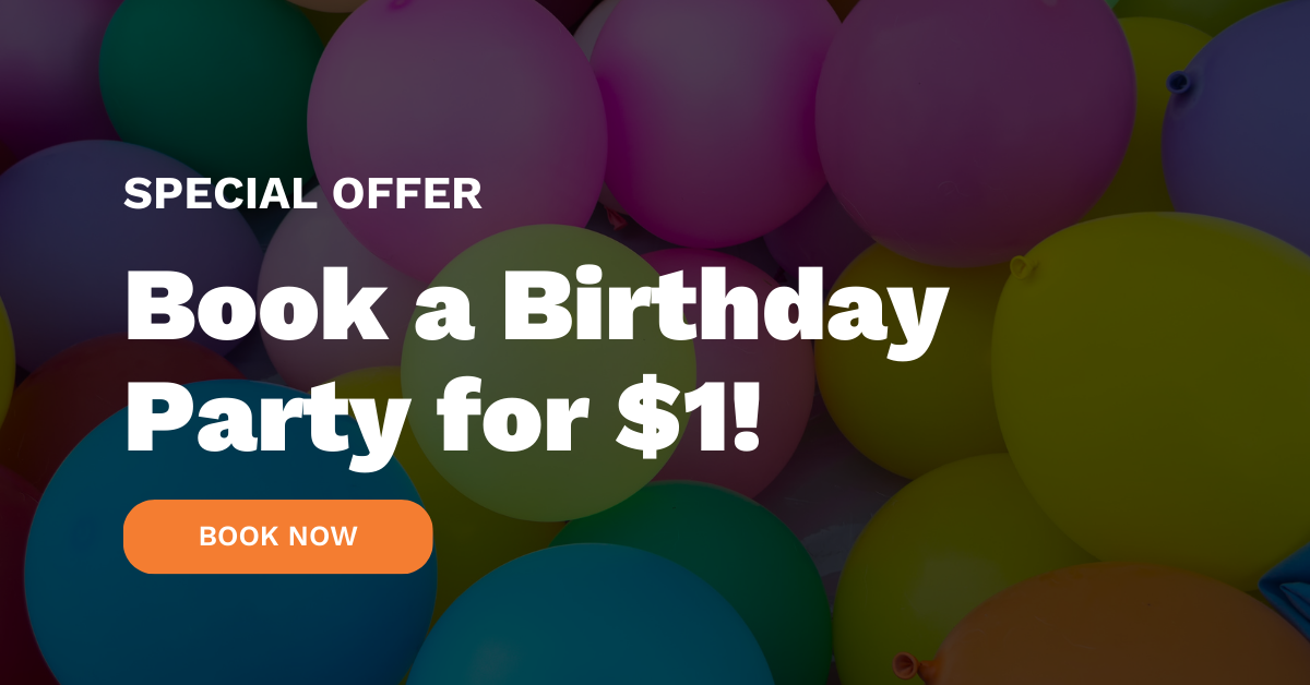 Book a party for $1